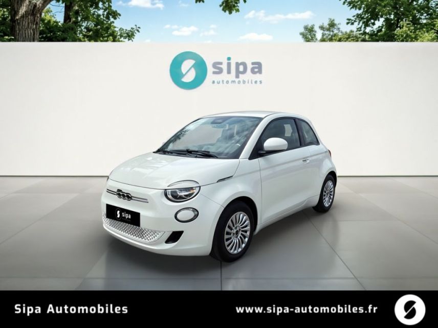 33140 : Hyundai Bordeaux Sud Villenave d'Ornon - Sipa Automobiles - FIAT 500e BERLINE Nouvelle 500 - 500 III ELECTRIQUE - Blanc - Automate à fonct. Continu - Courant électrique