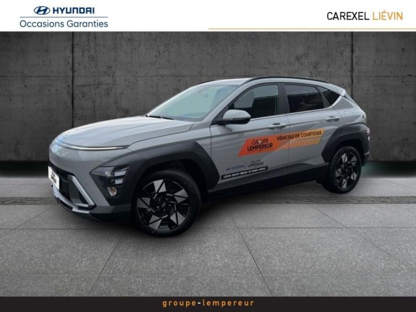 62800 : Hyundai Lens - Groupe Lempereur - HYUNDAI Kona - Kona - Cyber Gray métallisé - Traction - Hybride : Essence/Electrique