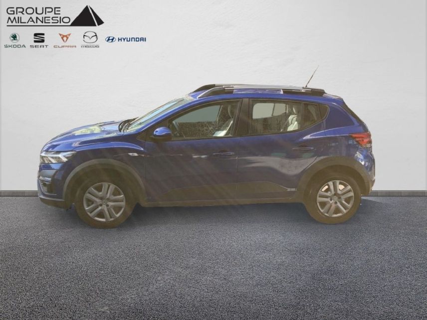 13290 : Hyundai Aix en Provence - Cap Milanesio - DACIA SANDERO Stepway Confort - SANDERO III - Bleu - Boîte manuelle - Essence ou gaz
