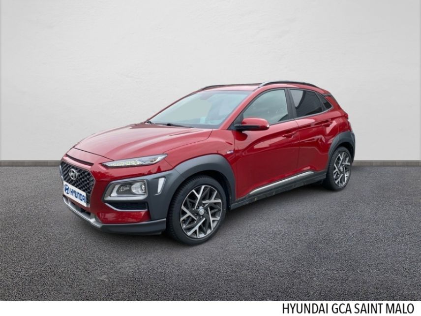 35400 : Hyundai Saint-Malo - GCA - HYUNDAI Kona - Kona - Pulse Red Métal - Traction - Hybride : Essence/Electrique