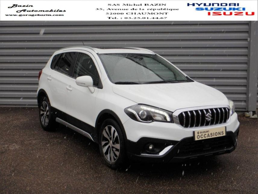 52000 : Hyundai Chaumont - Garage Michel Bazin - SUZUKI S-Cross - S-Cross - Cool White Pearl - Transmission intégrale - Essence