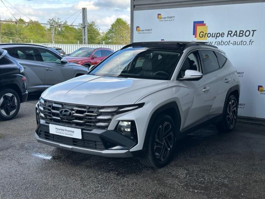78000 : Hyundai Versailles - SOCOHY - HYUNDAI Tucson - Tucson - Serenity White Métal - Traction - Hybride : Essence/Electrique