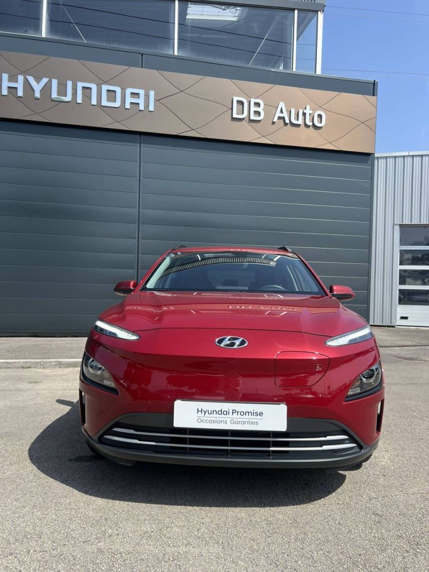 21300 : Hyundai Dijon - Privilège Automobiles - HYUNDAI KONA ELECTRIC Intuitive - KONA ELECTRIQUE - Bordeaux - Automate à fonct. Continu - Courant électrique