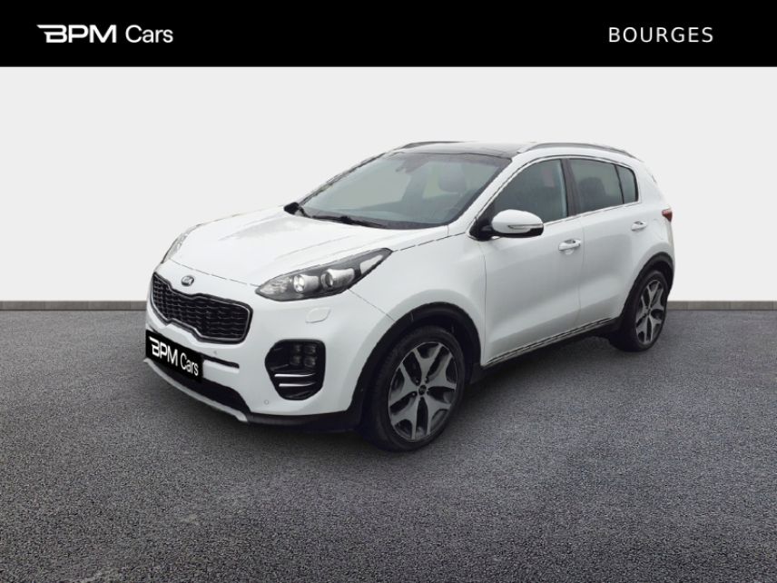 18230 : Hyundai Bourges - BPM Cars - KIA Sportage - Sportage - Blanc - Traction - Diesel