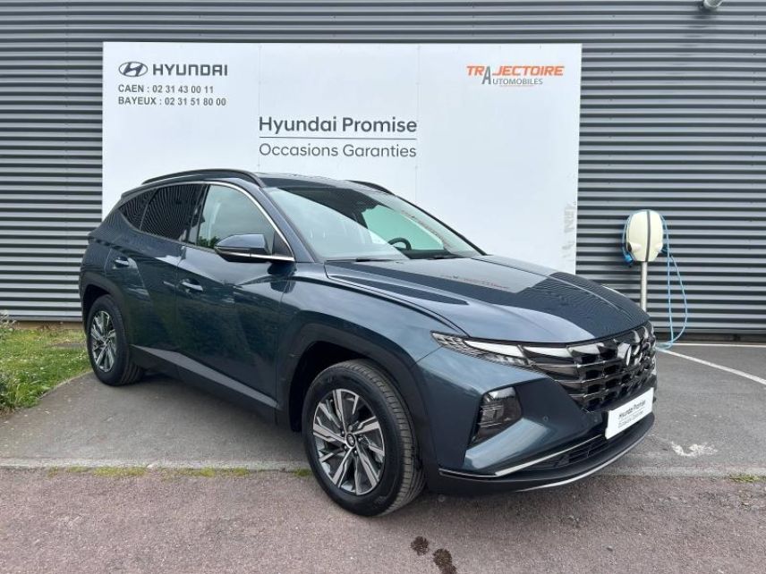 14100 : Hyundai Lisieux - Trajectoire Automobiles - HYUNDAI Tucson - Tucson - Teal Blue Métal - Traction - Hybride : Essence/Electrique