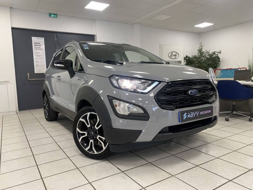 95500 : Hyundai Gonesse - ABVV - FORD ECOSPORT Active - ECOSPORT - Gris - Boîte manuelle - Essence sans plomb