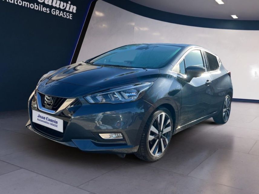 06130 : Hyundai Grasse - Garage Jean Cauvin - NISSAN MICRA 2020 Tekna - MICRA V - Gris - Boîte manuelle - Essence sans plomb