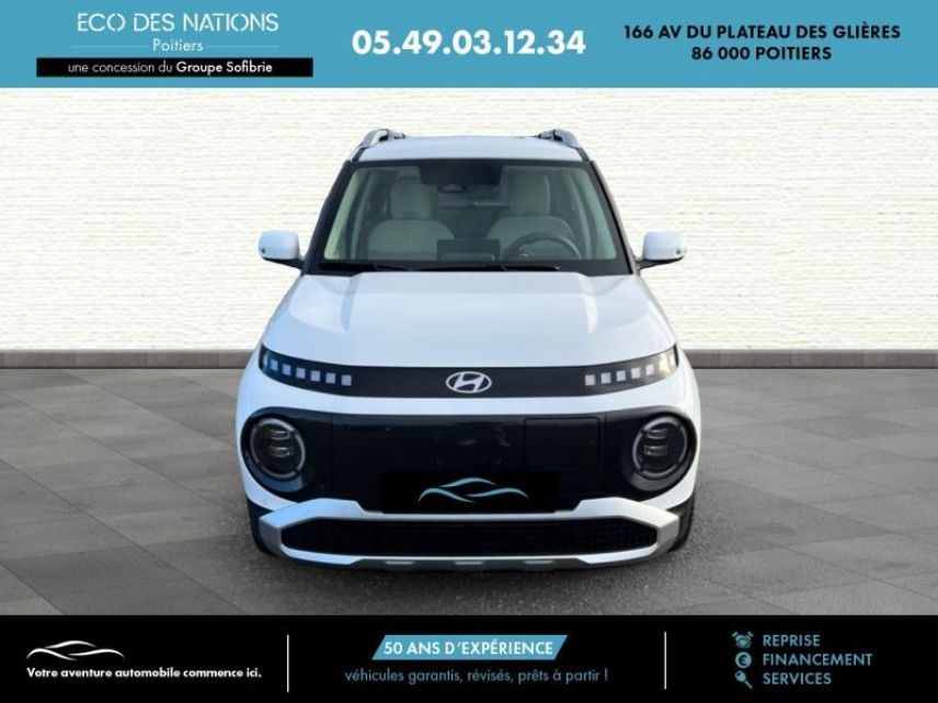 86000 : Hyundai Poitiers - Eco des Nations - HYUNDAI Inster - Inster - Atlas White - Traction - Electrique