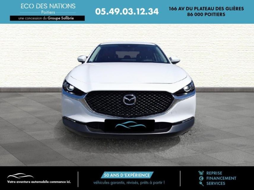 86000 : Hyundai Poitiers - Eco des Nations - MAZDA CX-30 - CX-30 - Blanc - Traction - Essence/Micro-Hybride