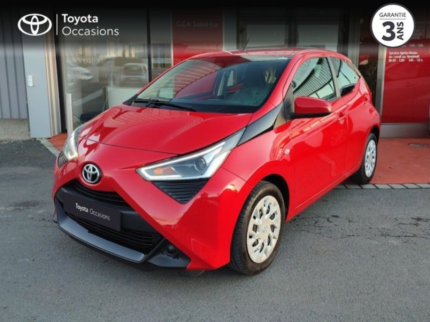 50000 : Hyundai Saint-Lô - GCA - TOYOTA Aygo - Aygo - Rouge Chilien - Traction - Essence