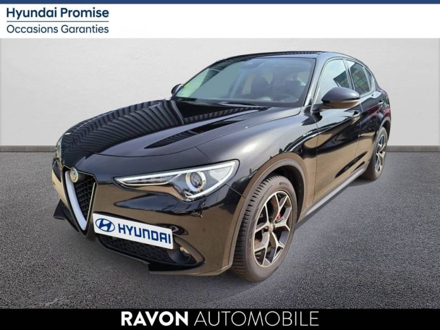 42100 : Hyundai Saint-Etienne - Ravon Automobile - ALFA ROMEO STELVIO MY20 Super - STELVIO - COLORE ESTERNO (Černá Vulcano) - Boîte automatique - Diesel