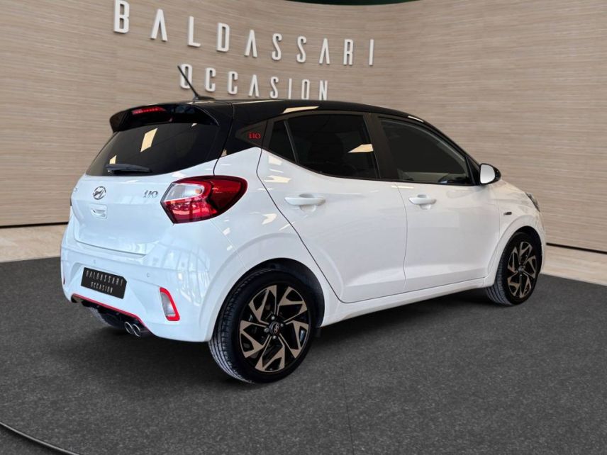 83130 : Hyundai Toulon - Autodif SAS - Groupe BALDASSARI - HYUNDAI i10 N Line - i10 III - Blanc - Boîte manuelle - Essence sans plomb