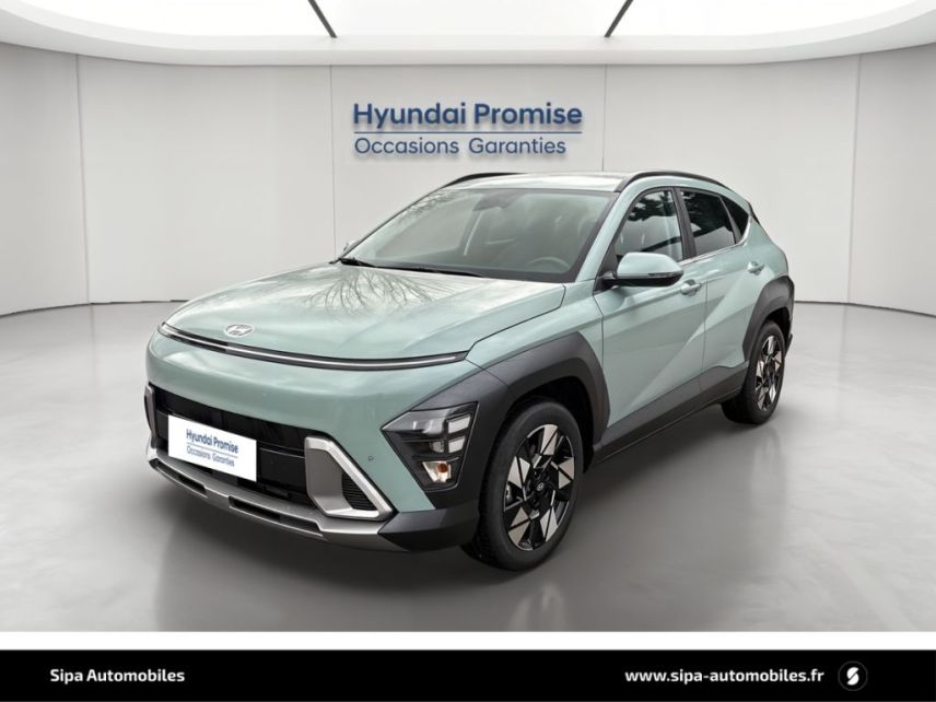 33110 : Hyundai Bordeaux Nord Le Bouscat - Sipa Automobiles - HYUNDAI KONA Creative - KONA II - Vert - Automate sequentiel - Essence / Courant électrique