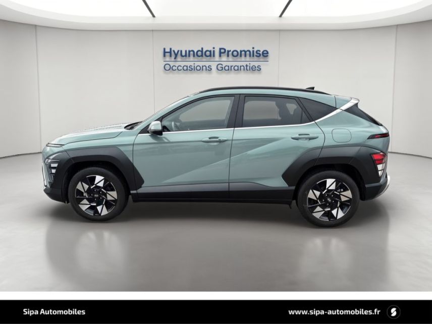 33110 : Hyundai Bordeaux Nord Le Bouscat - Sipa Automobiles - HYUNDAI KONA Creative - KONA II - Vert - Automate sequentiel - Essence / Courant électrique