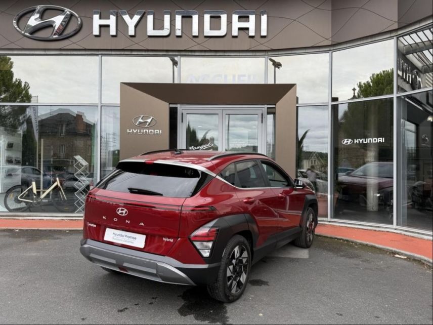 19100 : Hyundai Brive-la-Gaillarde - Garage Pouget - HYUNDAI Kona - Kona - Ultimate Red métallisé - Traction - Hybride : Essence/Electrique