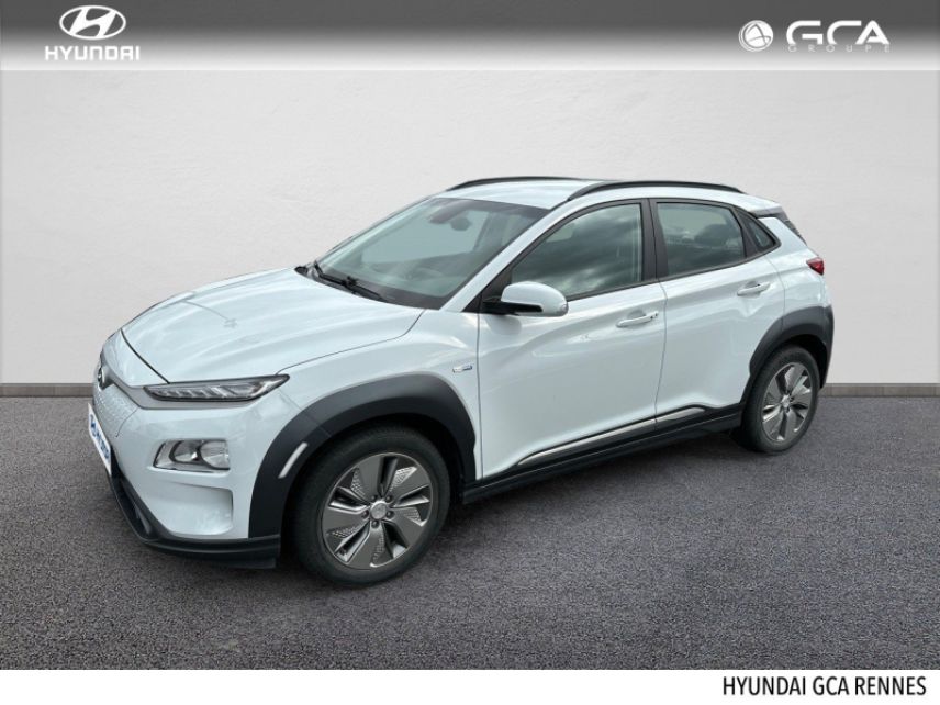 35510 : Hyundai Rennes - GCA - HYUNDAI Kona - Kona - Chalk White Métal - Traction - Electrique