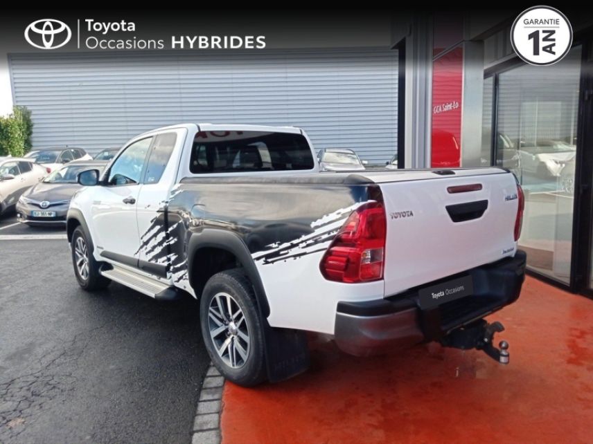 50000 : Hyundai Saint-Lô - GCA - TOYOTA Hilux - Hilux - Blanc nacré - Transmission intégrale enclenc - Diesel