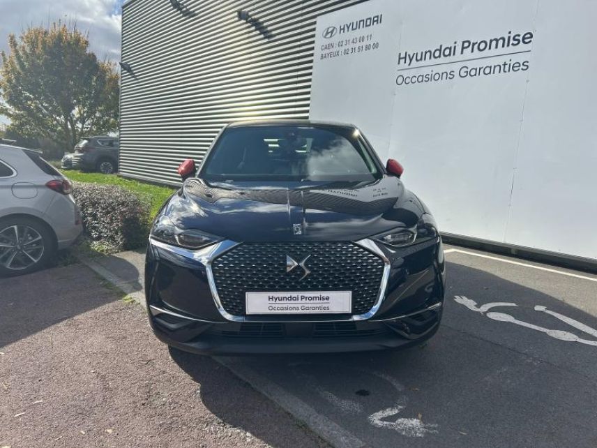 14100 : Hyundai Lisieux - Trajectoire Automobiles - DS DS 3 Crossback - DS 3 Crossback - Bleu Encre (M) - Toit Noir Perla Nera - Traction - Electrique