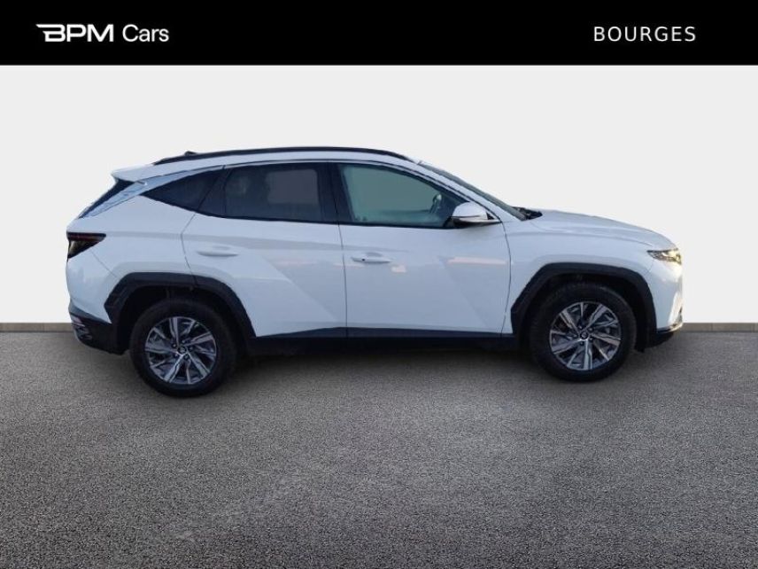 18230 : Hyundai Bourges - BPM Cars - HYUNDAI Tucson - Tucson - Polar White - Traction - Hybride : Essence/Electrique
