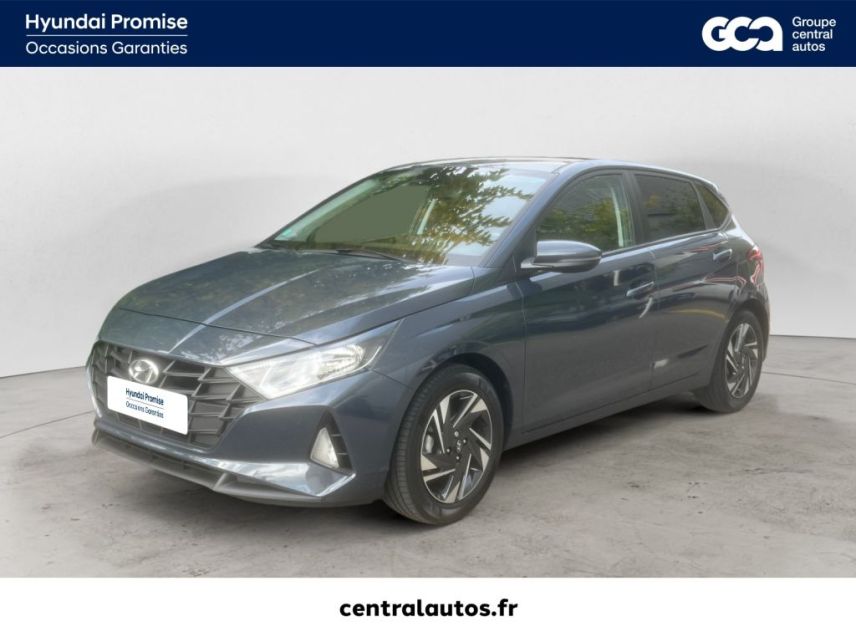 69190 : Hyundai Lyon Sud - Groupe Central Autos - HYUNDAI i20 Intuitive - i20 III - Gris - Boîte manuelle - Essence sans plomb