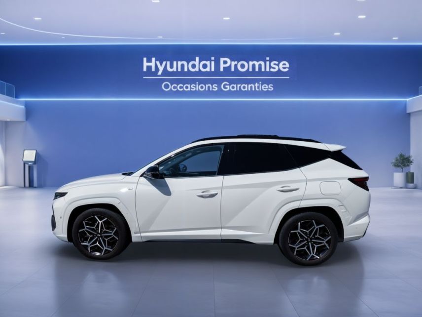 20290 : Hyundai Bastia - Corse Diffusion Hyundai - HYUNDAI TUCSON N Line Executive - TUCSON IV - Blanc - Boîte automatique - Essence / Courant électrique