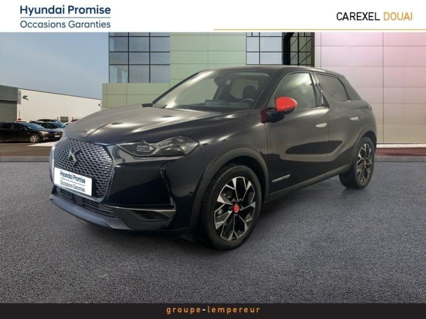 59187 : Hyundai Douai - Groupe Lempereur - DS DS 3 Crossback - DS 3 Crossback - Bleu Encre (M) - Toit Noir Perla Nera - Traction - Electrique