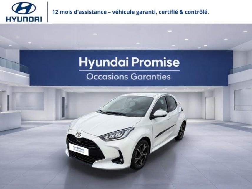 29200 : Hyundai Brest - Iroise Automobiles - TOYOTA Yaris - Yaris - Blanc - Traction - Hybride : Essence/Electrique