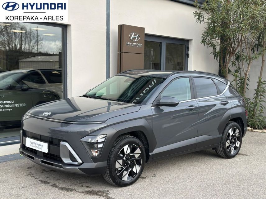 13200 : HYUNDAI Arles - Lexa Automobile - HYUNDAI KONA Creative - KONA II - Gris - Automate sequentiel - Essence / Courant électrique