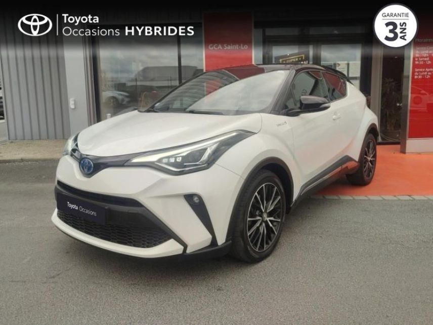 50000 : Hyundai Saint-Lô - GCA - TOYOTA C-HR - C-HR - Blanc Nacré bi-ton - Traction - Hybride : Essence/Electrique