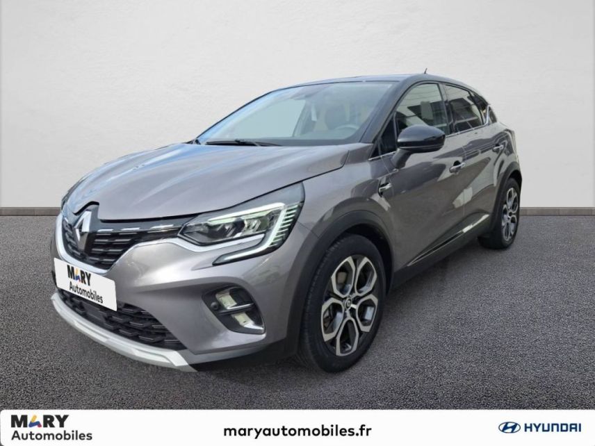 60880 : Hyundai Compiègne - Groupe Mary - RENAULT CAPTUR Intens - CAPTUR II - GRIS CLAIR - Boîte automatique - Essence / Courant électrique