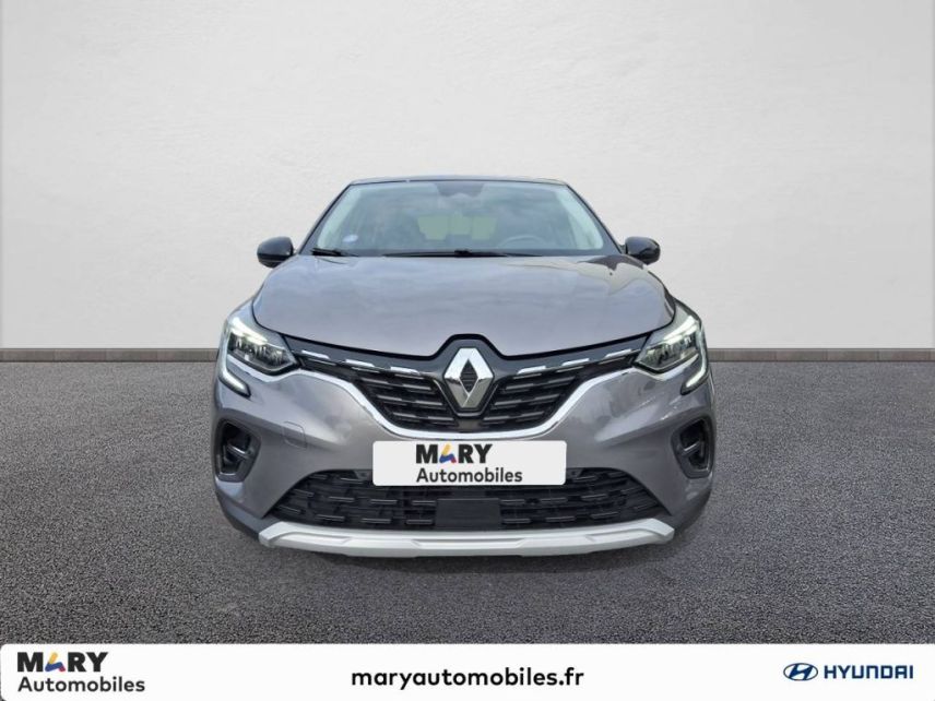 60880 : Hyundai Compiègne - Groupe Mary - RENAULT CAPTUR Intens - CAPTUR II - GRIS CLAIR - Boîte automatique - Essence / Courant électrique