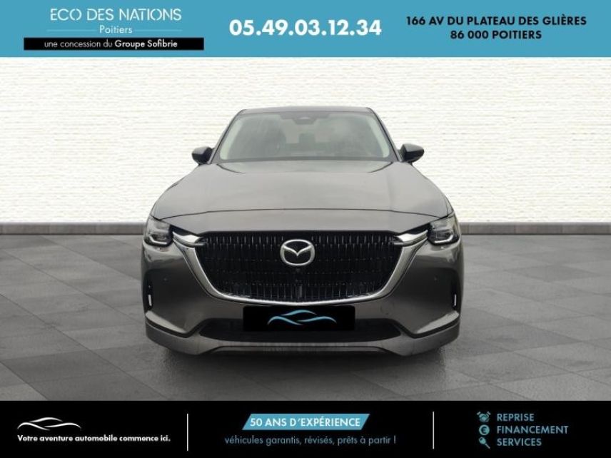 86000 : Hyundai Poitiers - Eco des Nations - MAZDA CX-60 - CX-60 - Gris - Transmission intégrale - Hybride rechargeable : Essence/Electrique