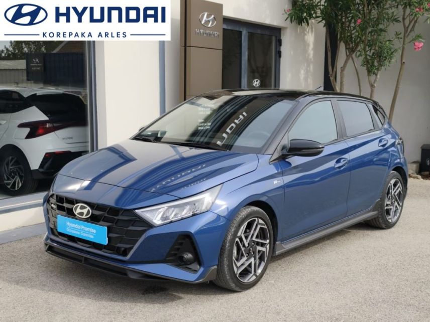 13200 : HYUNDAI Arles - Lexa Automobile - HYUNDAI i20 N Line Creative - i20 III - Bleu - Automate sequentiel - Essence sans plomb