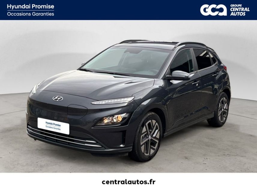 38300 : Hyundai Bourgoin-Jallieu - CENTRAL MOTOR LYON - HYUNDAI KONA ELECTRIC Intuitive - KONA ELECTRIQUE - Gris - Automate à fonct. Continu - Courant électrique