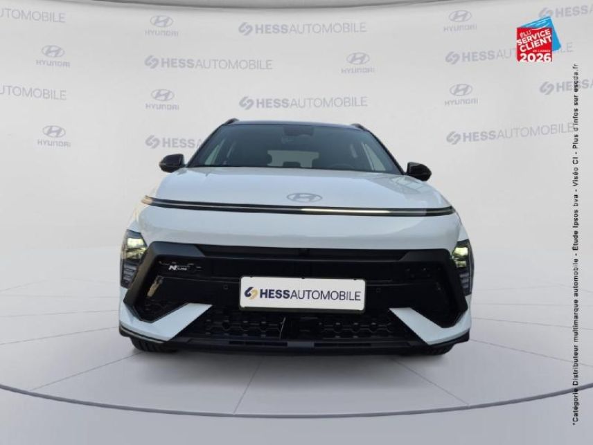 51100 : Hyundai Reims - HESS Automobile - HYUNDAI Kona - Kona - Atlas White/Toit/rétros Black - Traction - Hybride : Essence/Electrique