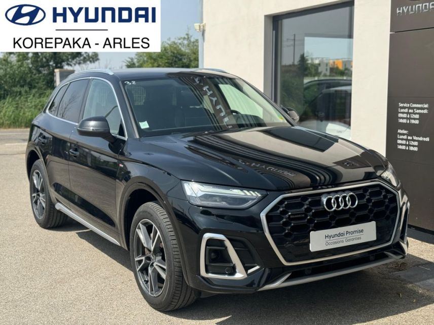13200 : HYUNDAI Arles - Lexa Automobile - AUDI Q5 S line - Q5 II - Noir - Automate sequentiel - Diesel