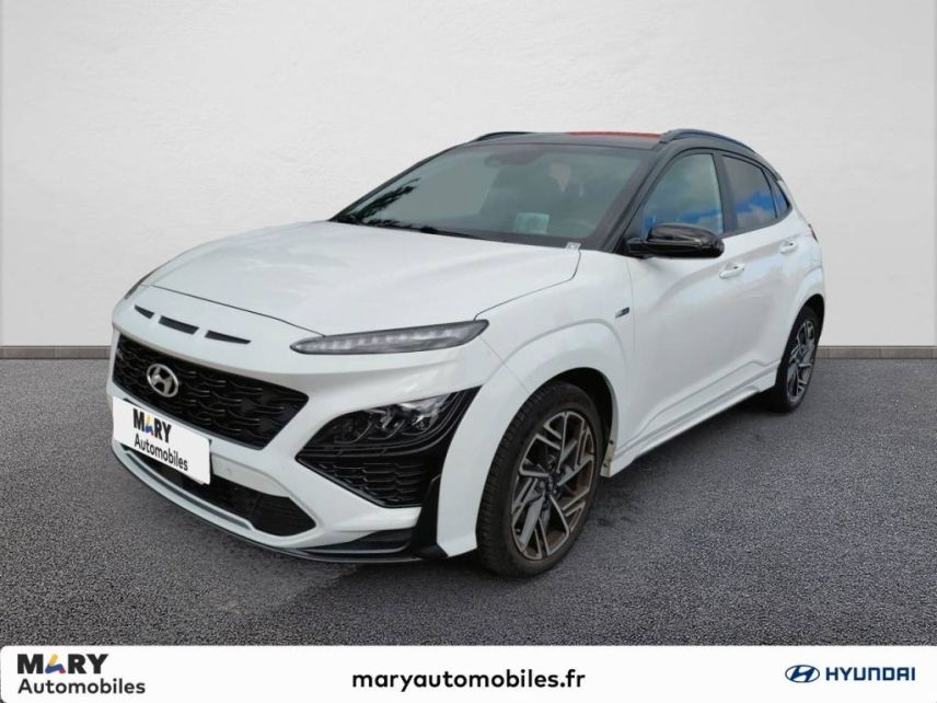 80330 : Hyundai Amiens - Mary Automobiles - HYUNDAI KONA N Line Executive - KONA - ATLAS WHITE/PHANTOM BLACK - Boîte manuelle - Essence sans plomb