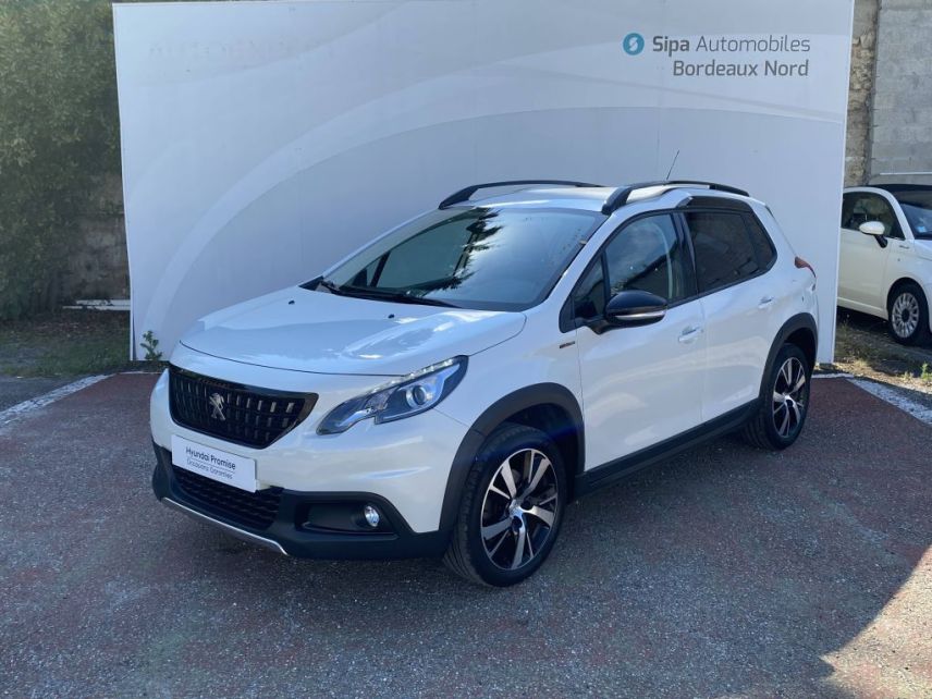 33110 : Hyundai Bordeaux Nord Le Bouscat - Sipa Automobiles - PEUGEOT 2008 GT Line - 2008 - BLANC - Boîte manuelle - Essence sans plomb