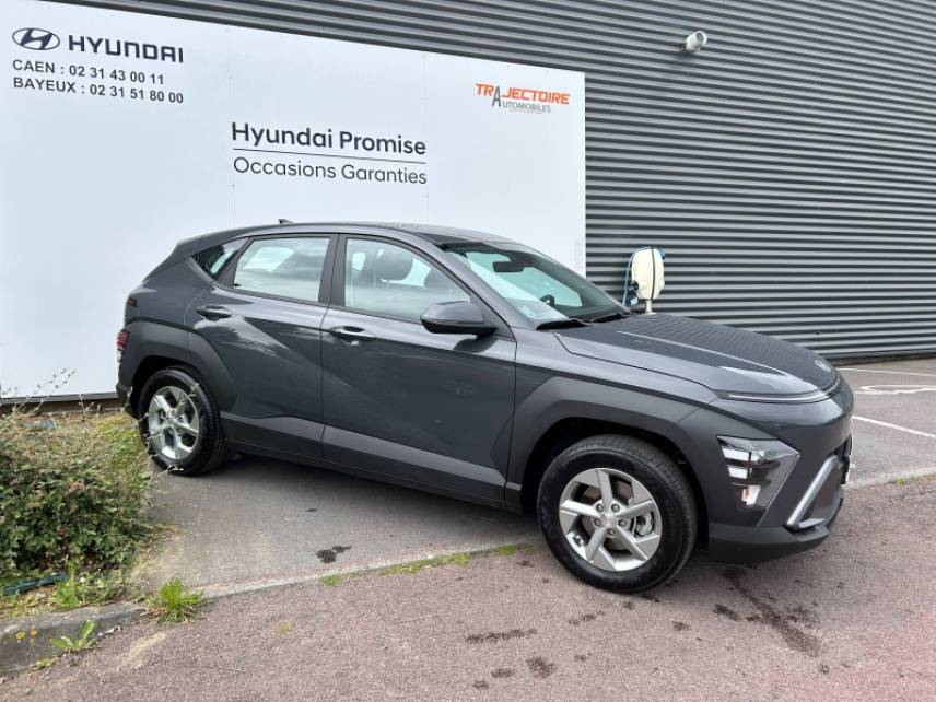 14100 : Hyundai Lisieux - Trajectoire Automobiles - HYUNDAI Kona - Kona - Ecotronic Gray Métal - Traction - Hybride : Essence/Electrique