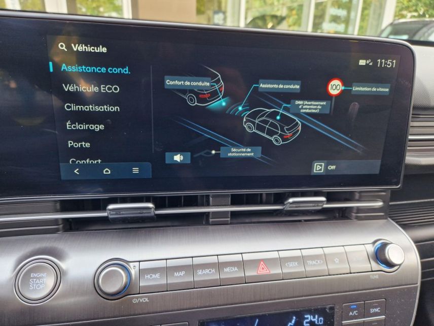77240 : Hyundai Melun - CAP FOURNIER - HYUNDAI KONA Intuitive - KONA II - Noir - Automate sequentiel - Essence / Courant électrique