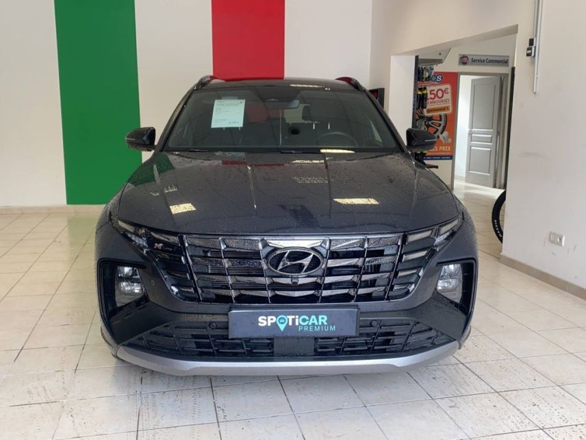 04100 : Hyundai Manosque - Pedinielli - HYUNDAI TUCSON N Line Executive - TUCSON IV - GRIS FONCE - Boîte automatique - Essence / Courant électrique
