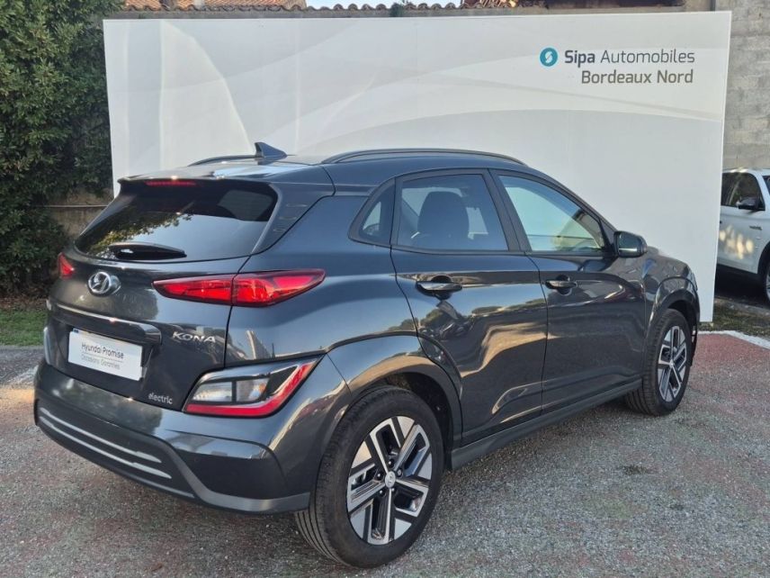 33110 : Hyundai Bordeaux Nord Le Bouscat - Sipa Automobiles - HYUNDAI KONA ELECTRIC Intuitive - KONA - GRIS FONCE - Automate à fonct. Continu - Courant électrique