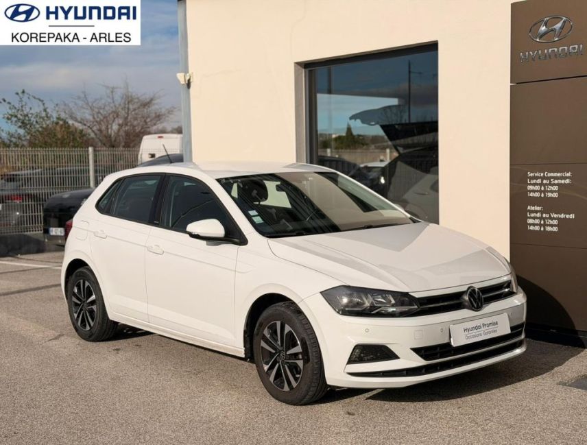13200 : HYUNDAI Arles - Lexa Automobile - VOLKSWAGEN POLO United - POLO VI - Blanc - Automate sequentiel - Essence sans plomb