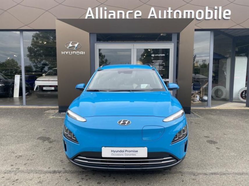 28600 : Hyundai Chartres - Alliance Automobile - HYUNDAI Kona - Kona - Bleu - Traction - Electrique