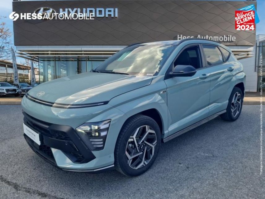 51100 : Hyundai Reims - HESS Automobile - HYUNDAI Kona - Kona - Vert - Traction - Hybride : Essence/Electrique