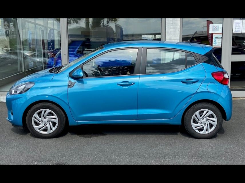 57200 : Hyundai Sarreguemines - Theobald Automobiles - HYUNDAI i10 - i10 - Aqua Turquoise Métal - Traction - Essence