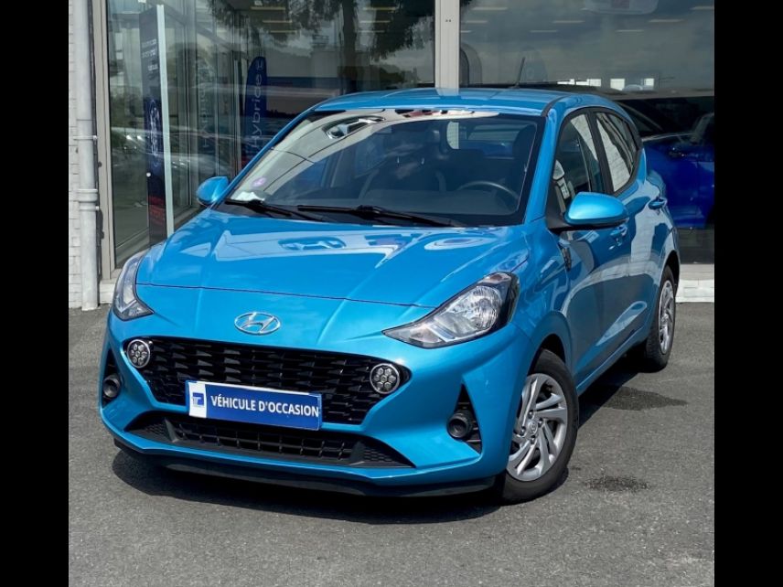 57200 : Hyundai Sarreguemines - Theobald Automobiles - HYUNDAI i10 - i10 - Aqua Turquoise Métal - Traction - Essence