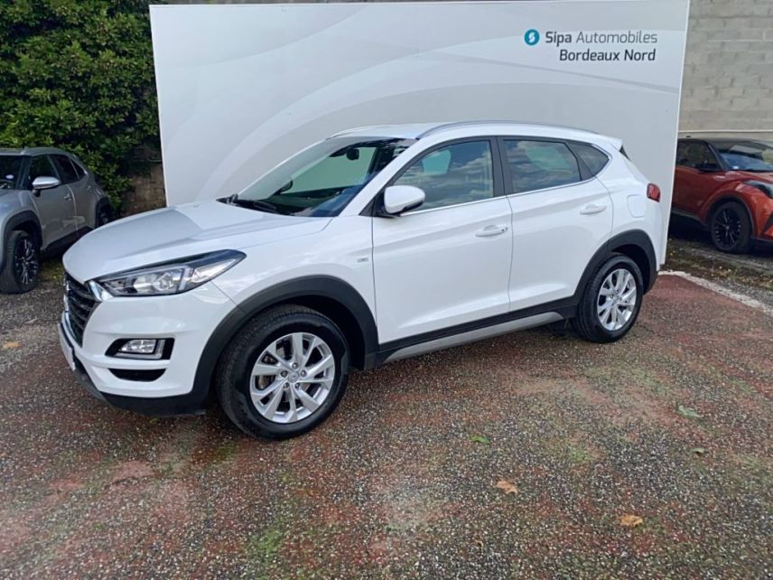 33110 : Hyundai Bordeaux Nord Le Bouscat - Sipa Automobiles - HYUNDAI TUCSON Creative - TUCSON III - BLANC - Boîte manuelle - Diesel