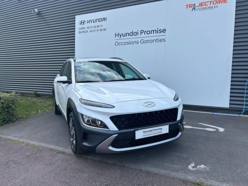 14100 : Hyundai Lisieux - Trajectoire Automobiles - HYUNDAI Kona - Kona - Atlas White - Traction - Hybride : Essence/Electrique