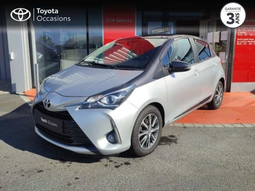 50000 : Hyundai Saint-Lô - GCA - TOYOTA Yaris - Yaris - Gris Aluminium bi-ton Toit Gris Atlas - Traction - Essence